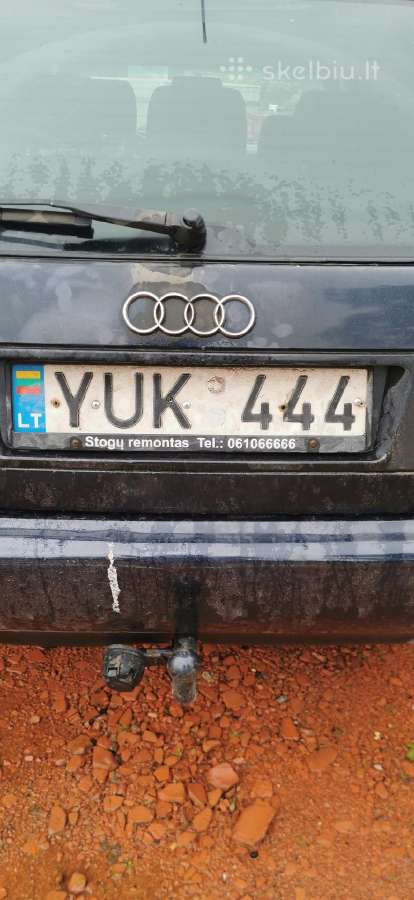 Automobilio numeriai.