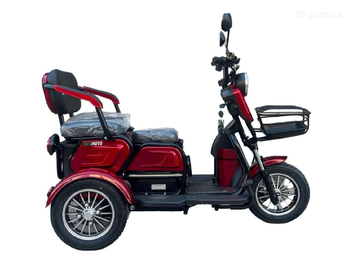 Elektriniai triračiais Ekomoto mobilumui - nuotraukos Nr. 30