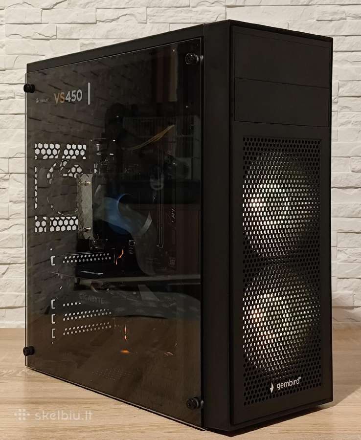 Žaidimų kompiuteris su i5/SSD/16gb/gtx1650 Super