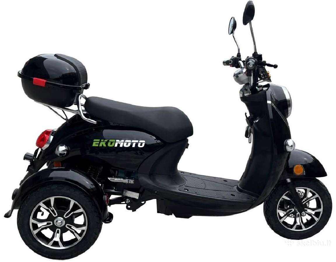 Elektriniai triračiais Ekomoto mobilumui - nuotraukos Nr. 31