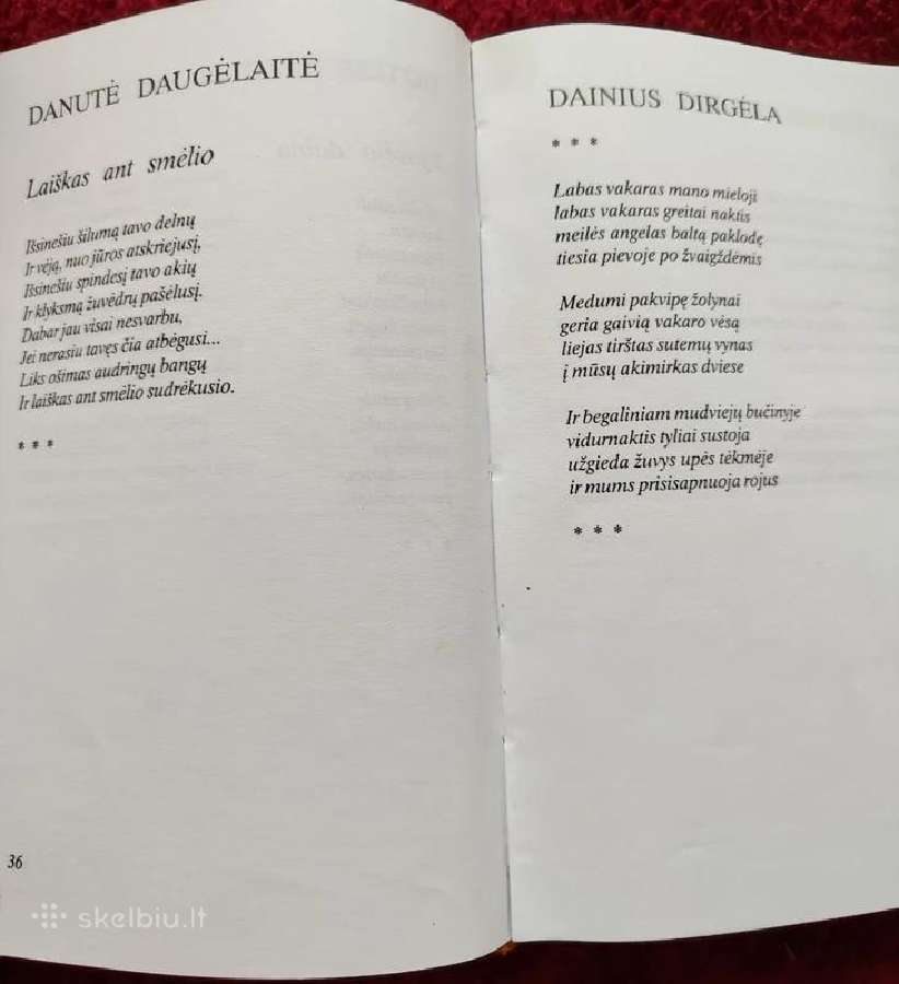 Poezijos knygos. 4 knygos. - nuotraukos Nr. 7