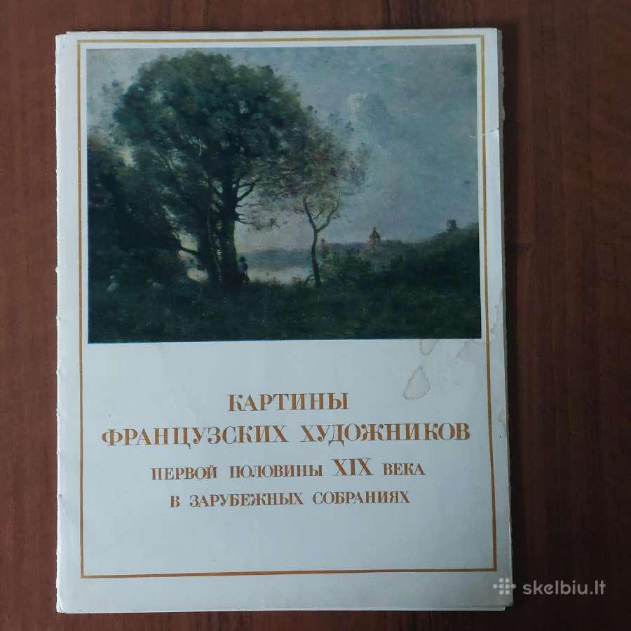 Prancūzijos tapytojai XIX a. - darbų reprodukcijos - nuotraukos Nr. 2