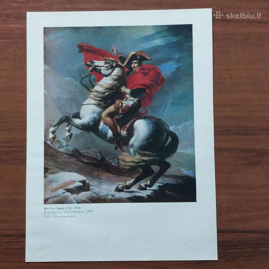 Prancūzijos tapytojai XIX a. - darbų reprodukcijos - nuotraukos Nr. 6