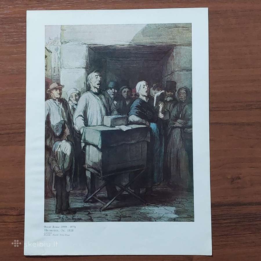 Prancūzijos tapytojai XIX a. - darbų reprodukcijos - nuotraukos Nr. 7