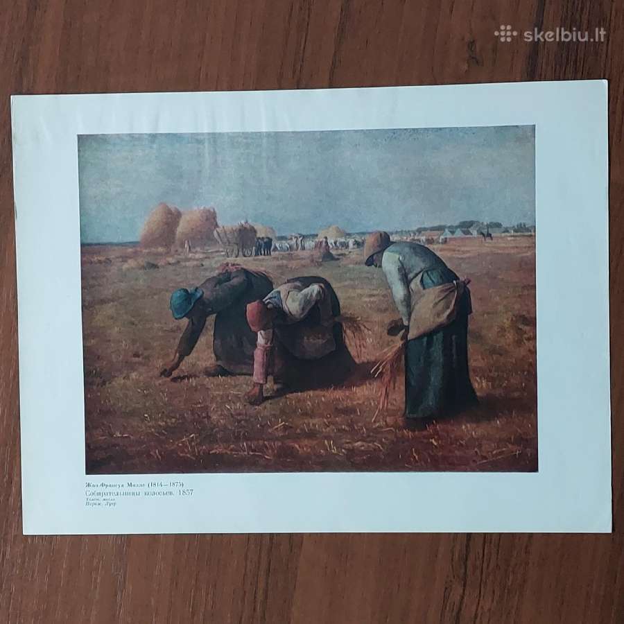 Prancūzijos tapytojai XIX a. - darbų reprodukcijos - nuotraukos Nr. 9