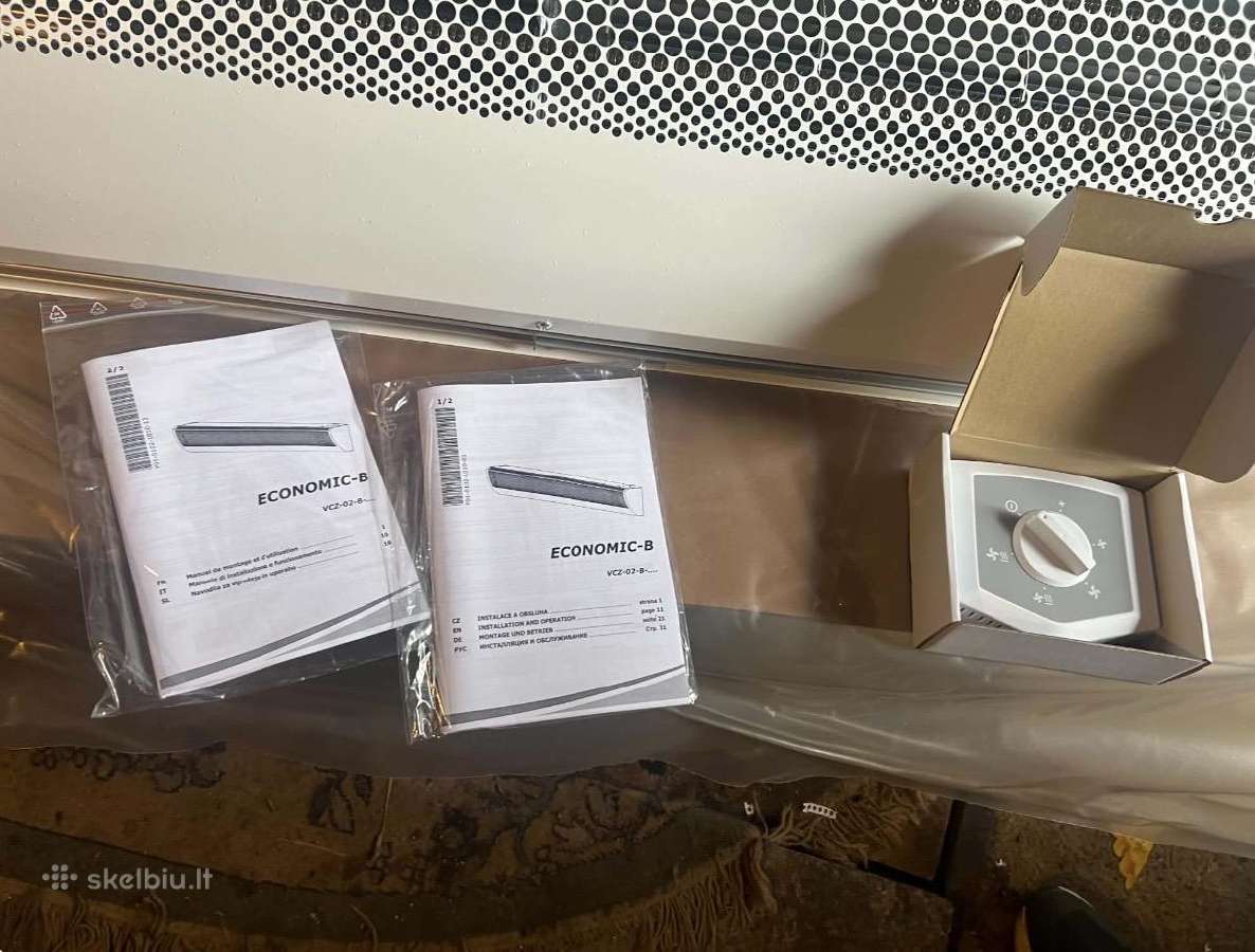2vnt šildymo oro užuolaida 2vv - nuotraukos Nr. 2