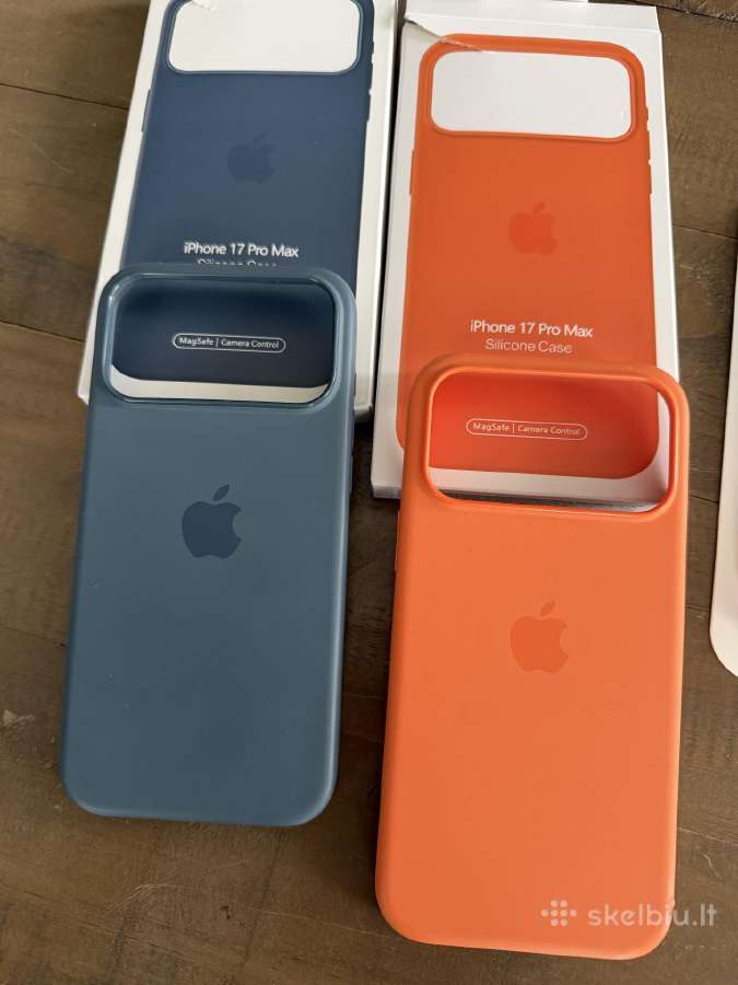 2 vnt Originalus Magsafe deklas 17 Pro Max Ledinis