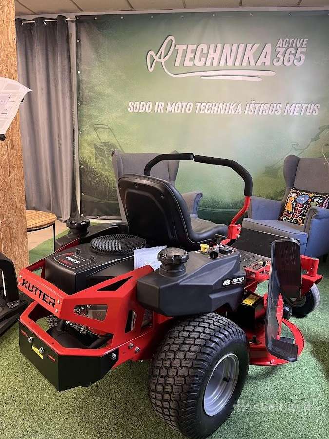Vejos traktoriukas nulinio apsisukimo - nuotraukos Nr. 10