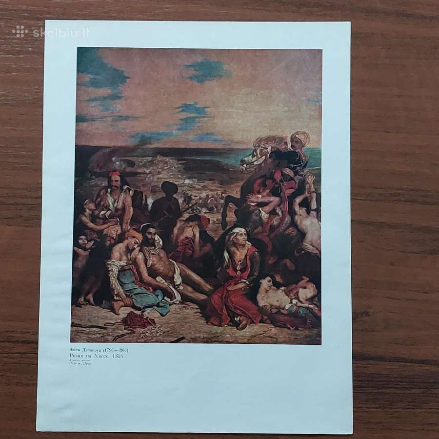 Prancūzijos tapytojai XIX a. - darbų reprodukcijos - nuotraukos Nr. 11