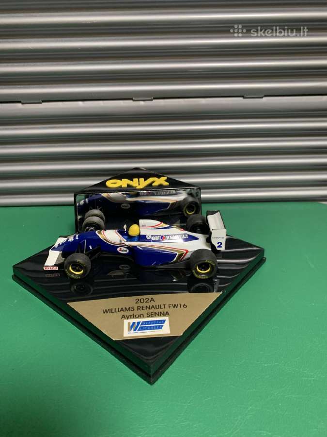 F 1, 1/43 . A. Senna