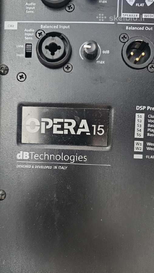 Db technologies Opera 15