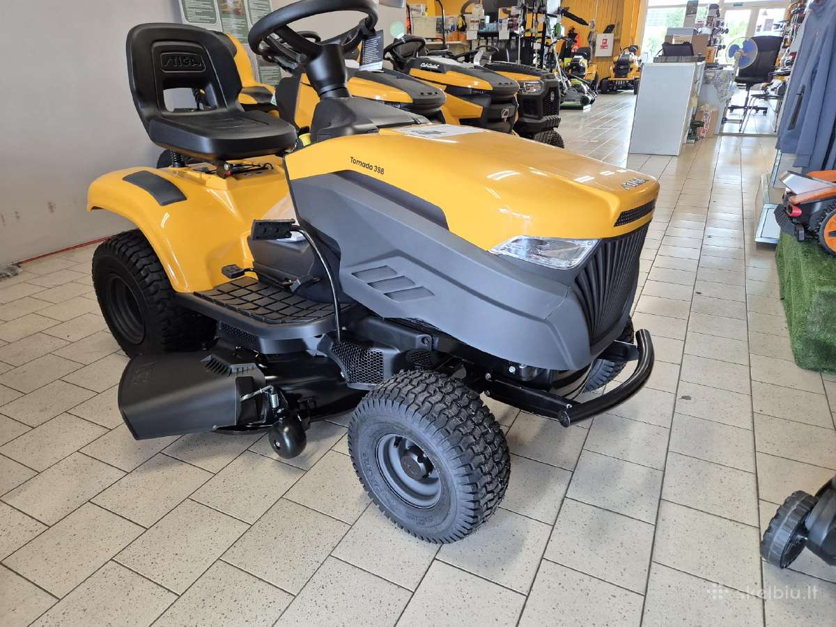 Vejos traktorius Stiga Tornado 398, 7,5 kw - nuotraukos Nr. 4