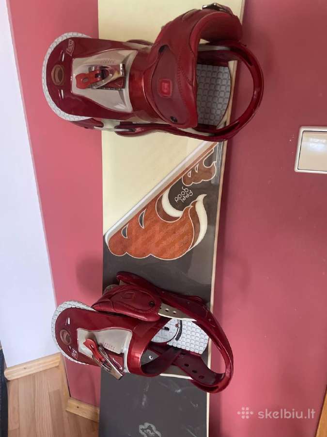 Burton Feelgood 155 cm + Burton tvirtinimai + Burt - nuotraukos Nr. 2