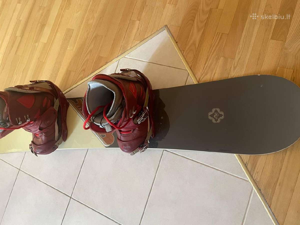 Burton Feelgood 155 cm + Burton tvirtinimai + Burt - nuotraukos Nr. 4