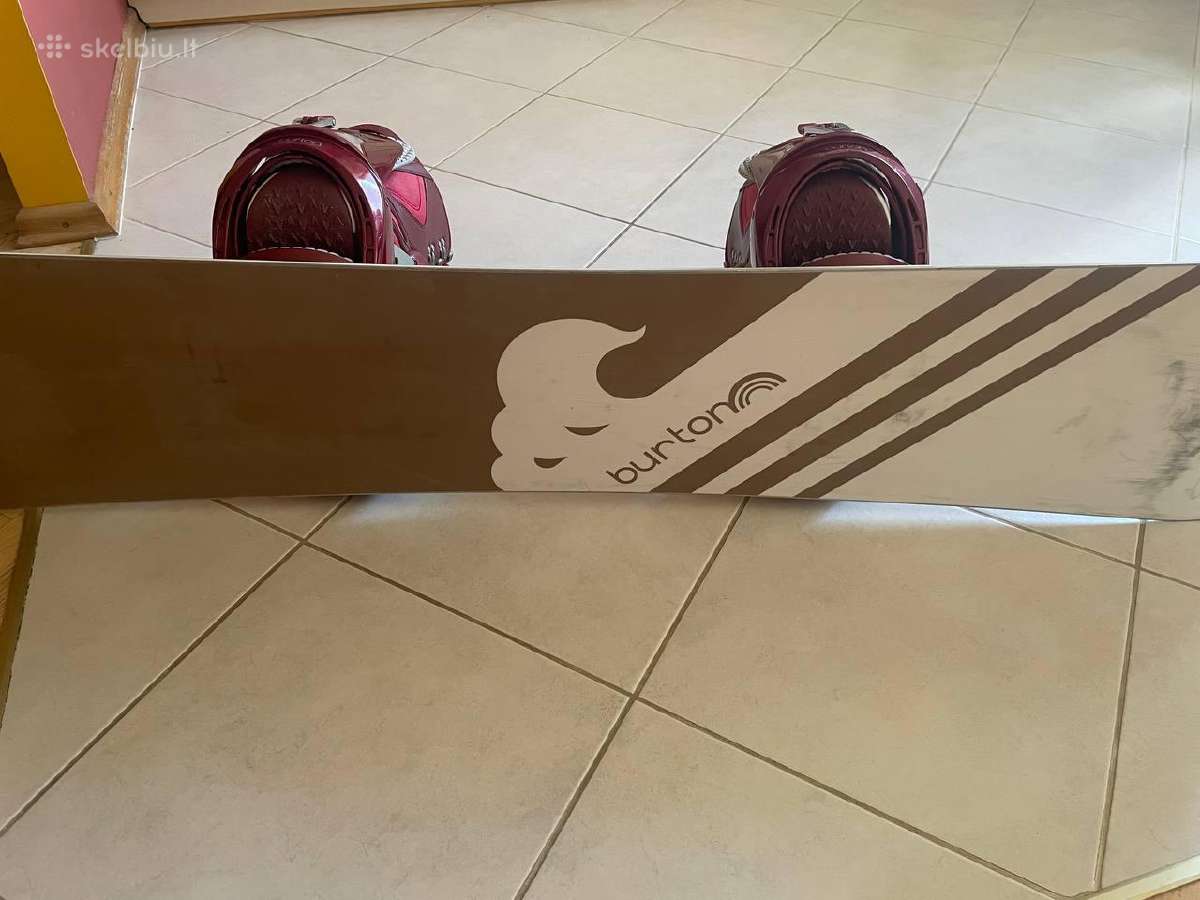 Burton Feelgood 155 cm + Burton tvirtinimai + Burt - nuotraukos Nr. 6
