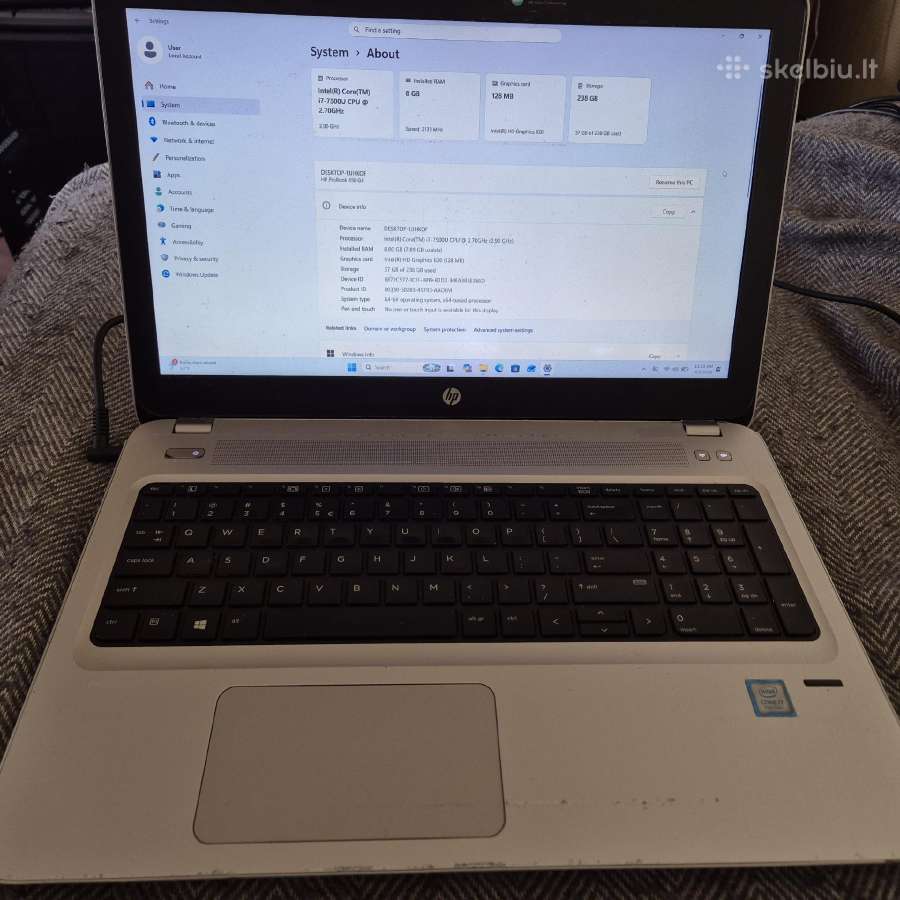 Parduodu Hp Probook 450 G4