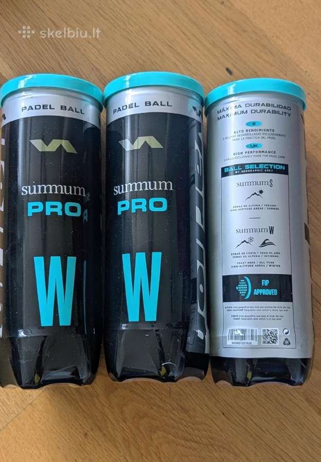 Nauji, padelio kamuoliukai Varlion Summum Pro
