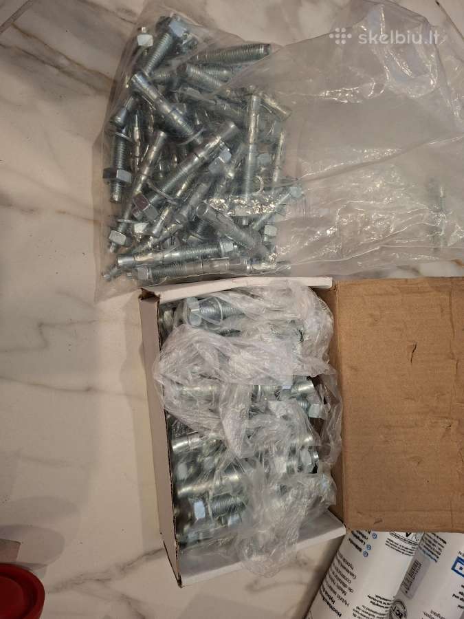 Parduodami nauji pleištiniai betoniniai inkarai - nuotraukos Nr. 2