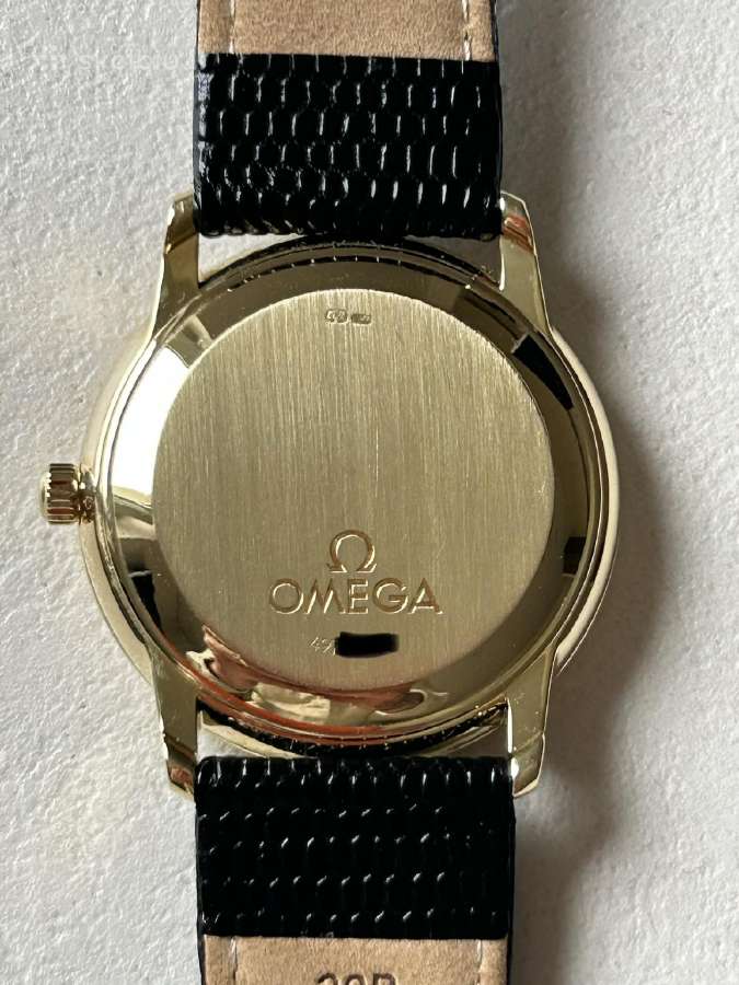 Omega Deville Auksinis 750 - nuotraukos Nr. 8
