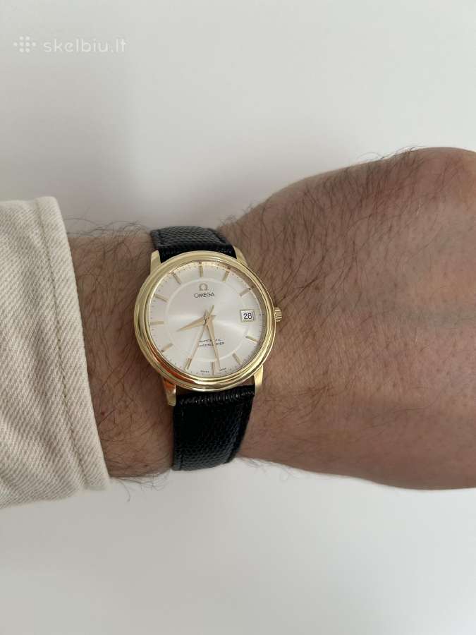 Omega Deville Auksinis 750 - nuotraukos Nr. 12
