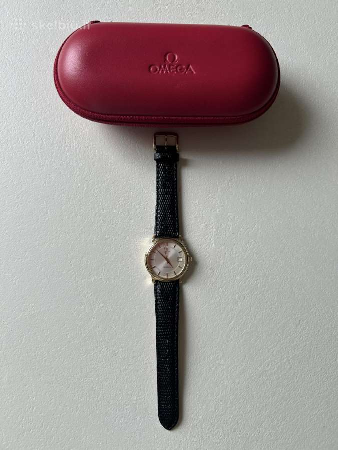 Omega Deville Auksinis 750 - nuotraukos Nr. 13
