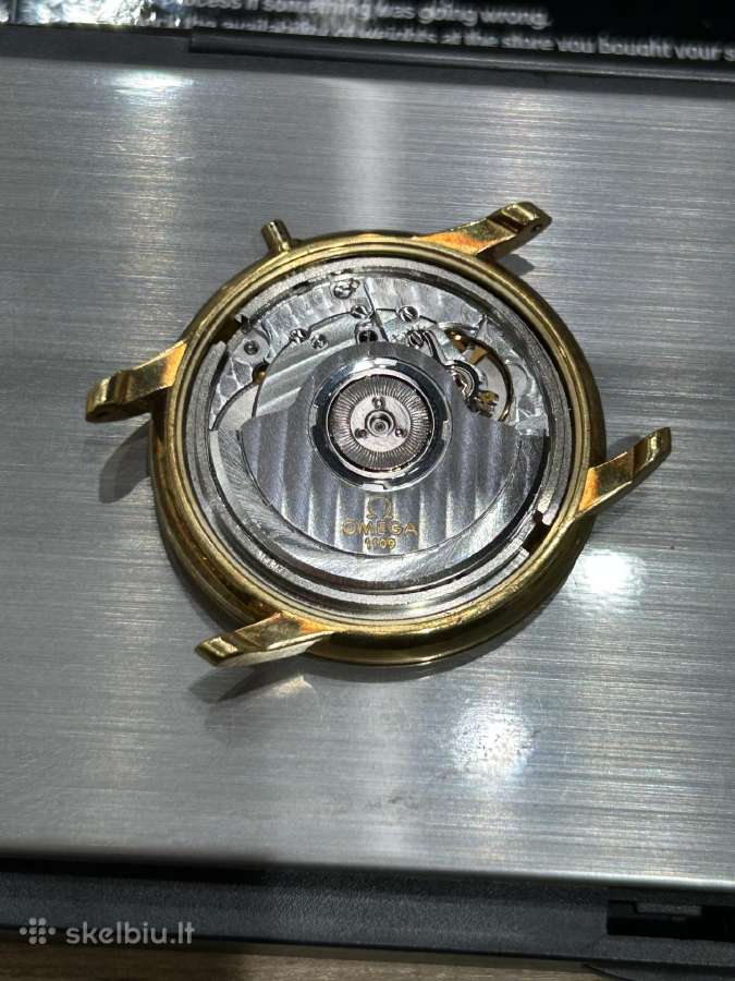 Omega Deville Auksinis 750 - nuotraukos Nr. 15