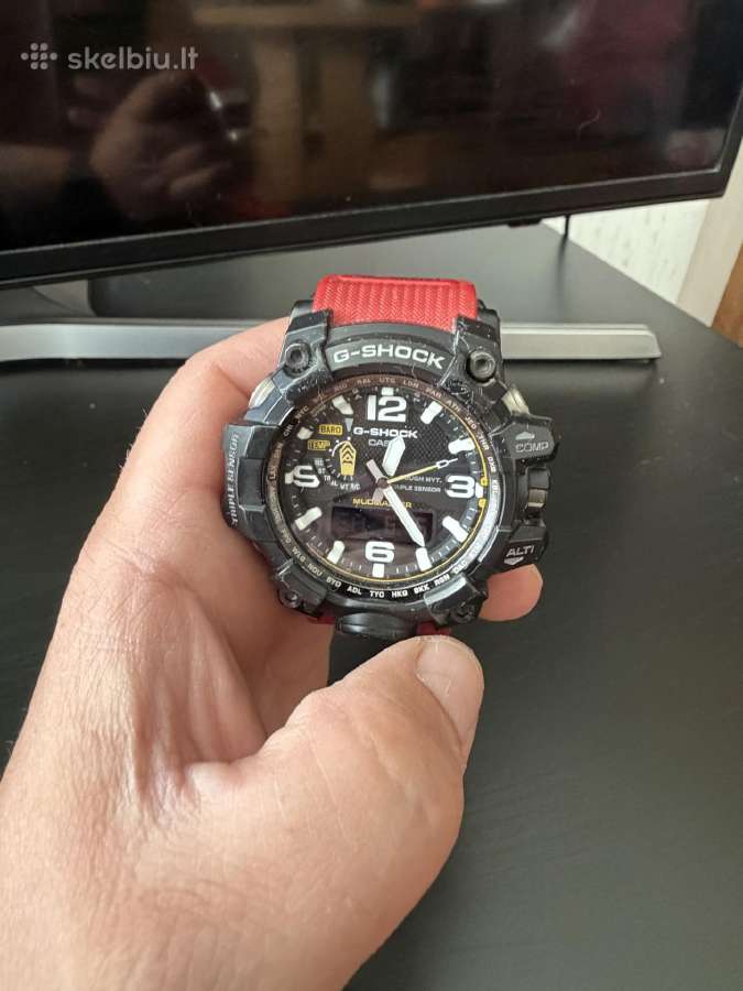 Casio G-shock Mudmaster Gwg-1000-1a3dr Tough Solar