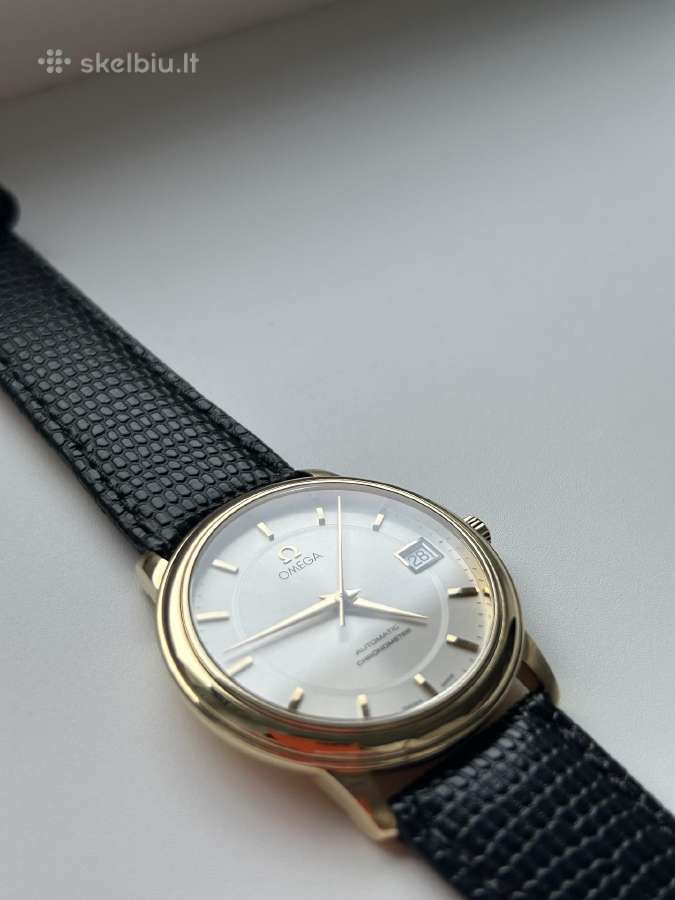 Omega Deville Auksinis 750 - nuotraukos Nr. 10