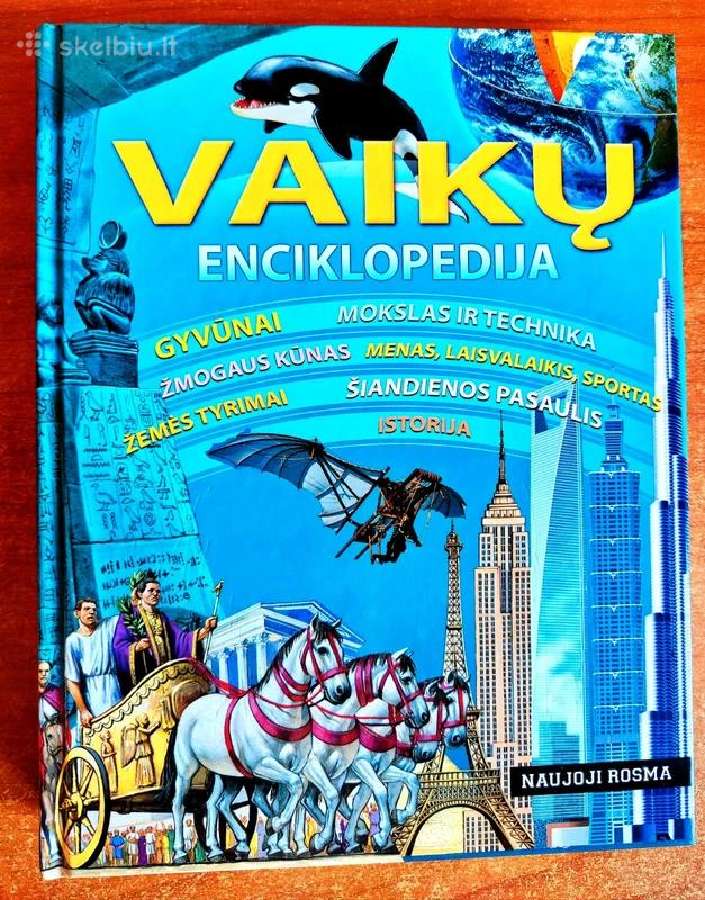 Vaikų Enciklopedija (Mokslo pažinimo knyga vaikams