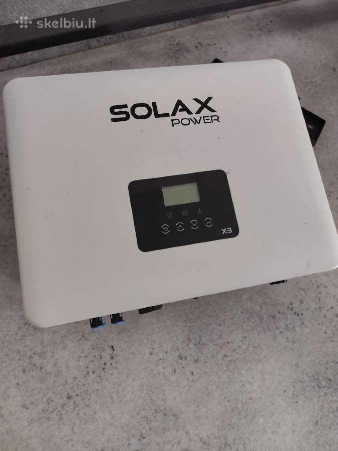 Trifazis Inverteris Solax X3-6kw WiFi
