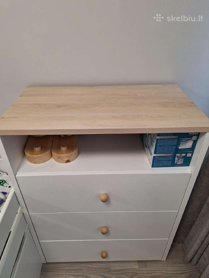 Namelio formos lentynos ir komodos komplektas - nuotraukos Nr. 4