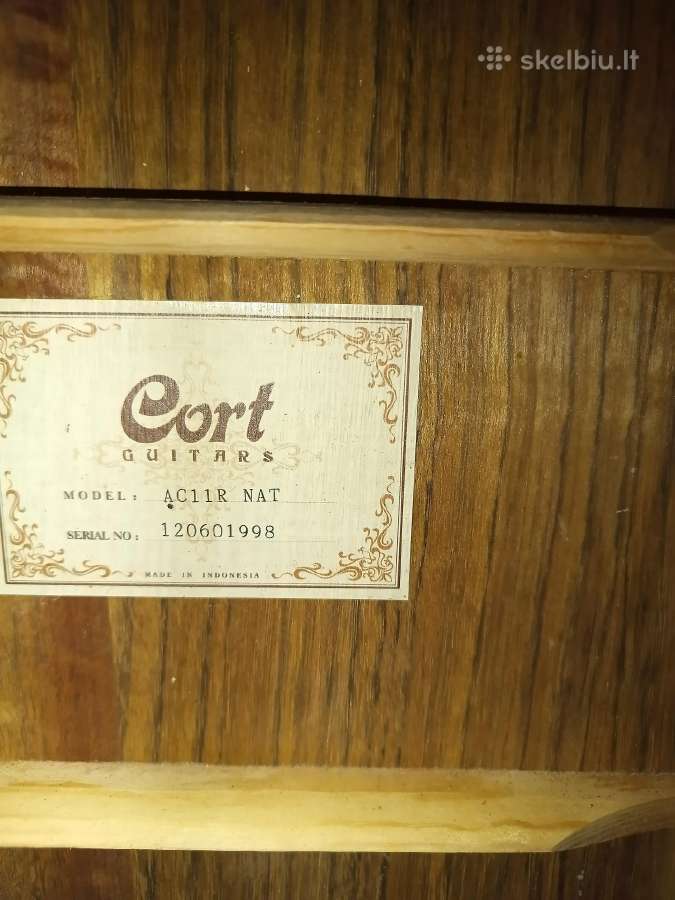 Gitara Cort Ac11r Nat