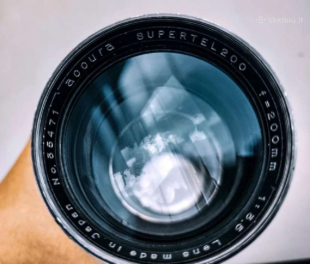 Accura Supertel 200. 200mm 1:3.5 - nuotraukos Nr. 4