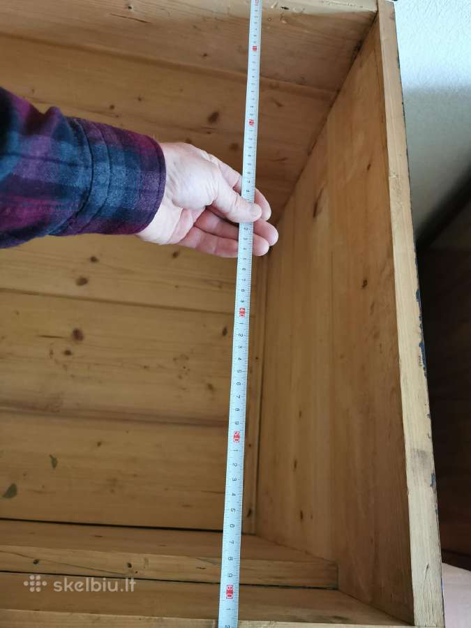 Autentiška aukštaitijos regiono kraičio skrynia - nuotraukos Nr. 10