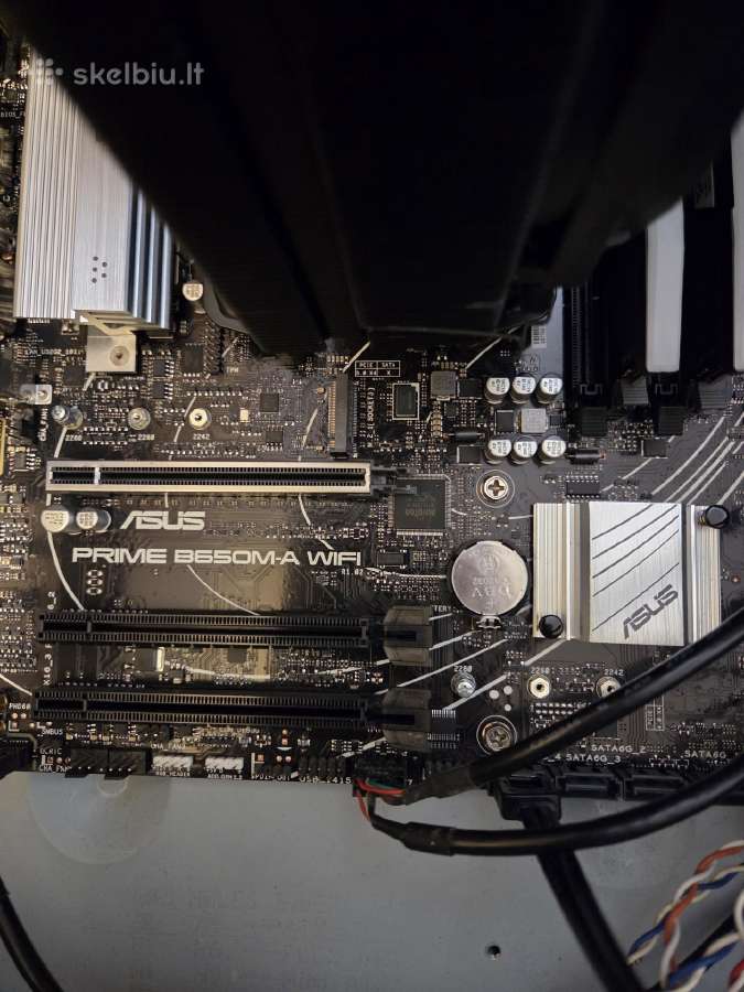 Parduodu Asus Prime B650m-a WiFi komplekta - nuotraukos Nr. 6