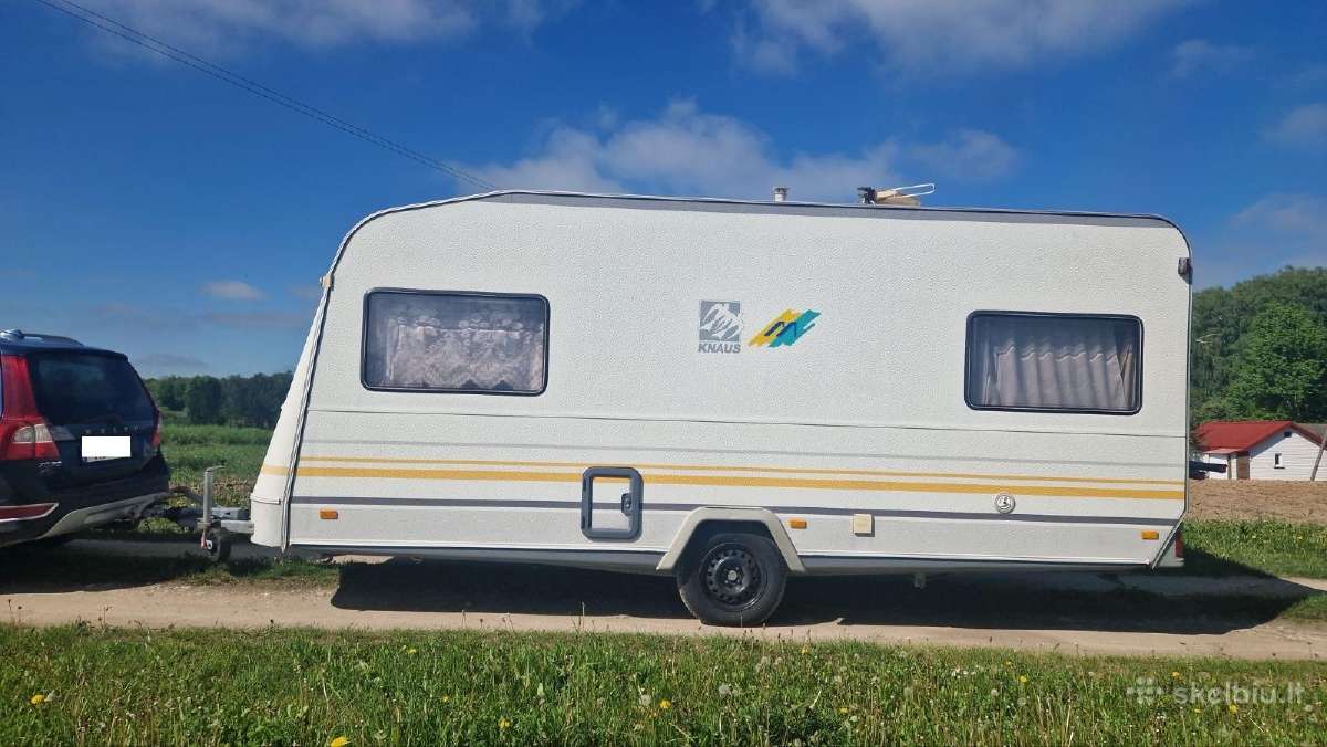 Parduodu prikabinamą namelį Knaus
