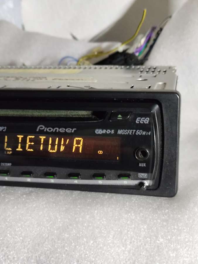 Pioneer magnetola CD , Aux , +Bluetooth - nuotraukos Nr. 9