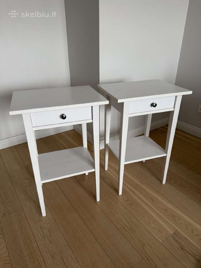 Ikea Hemnes 2 naktiniai staliukai