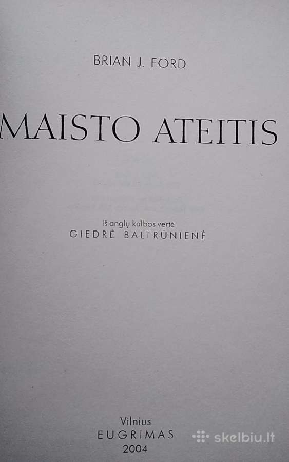 Maisto ateitis - nuotraukos Nr. 2