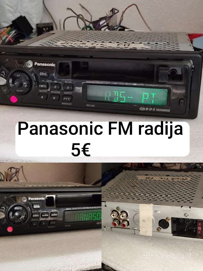 Automagnetola bluetooth, Usb, tel.laikiklis - nuotraukos Nr. 18