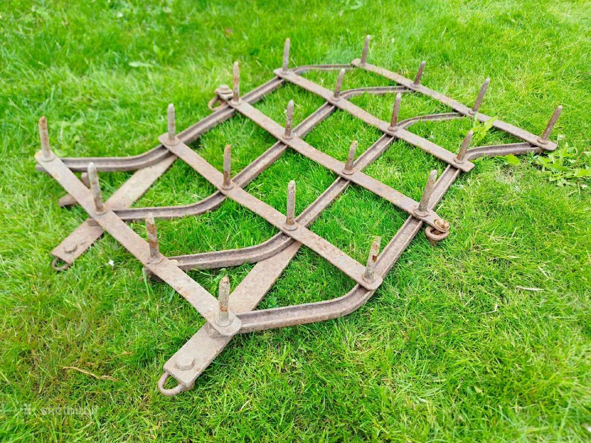 Žemės akėčios 50x75 cm metalinės sodo daržo - nuotraukos Nr. 2