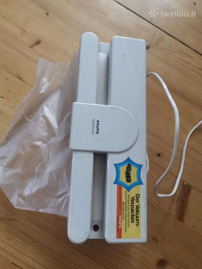 Maisto produktu vakuuminis pakavimo aparatas