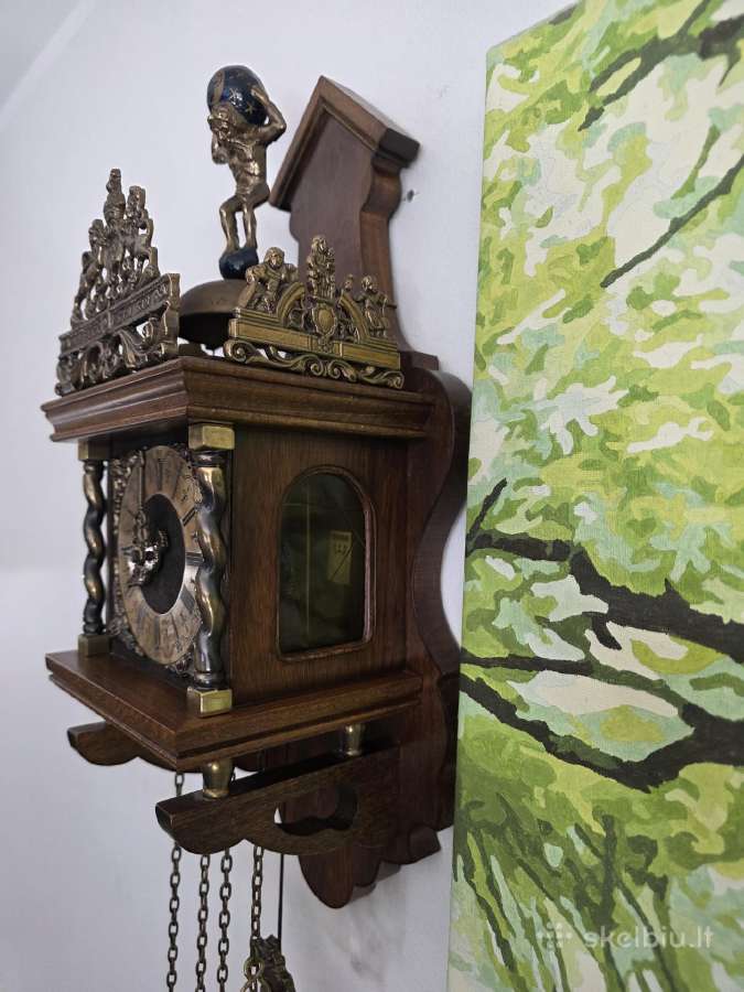 Olandiškus Zaandam/zaannse laikrodžiai. - nuotraukos Nr. 21