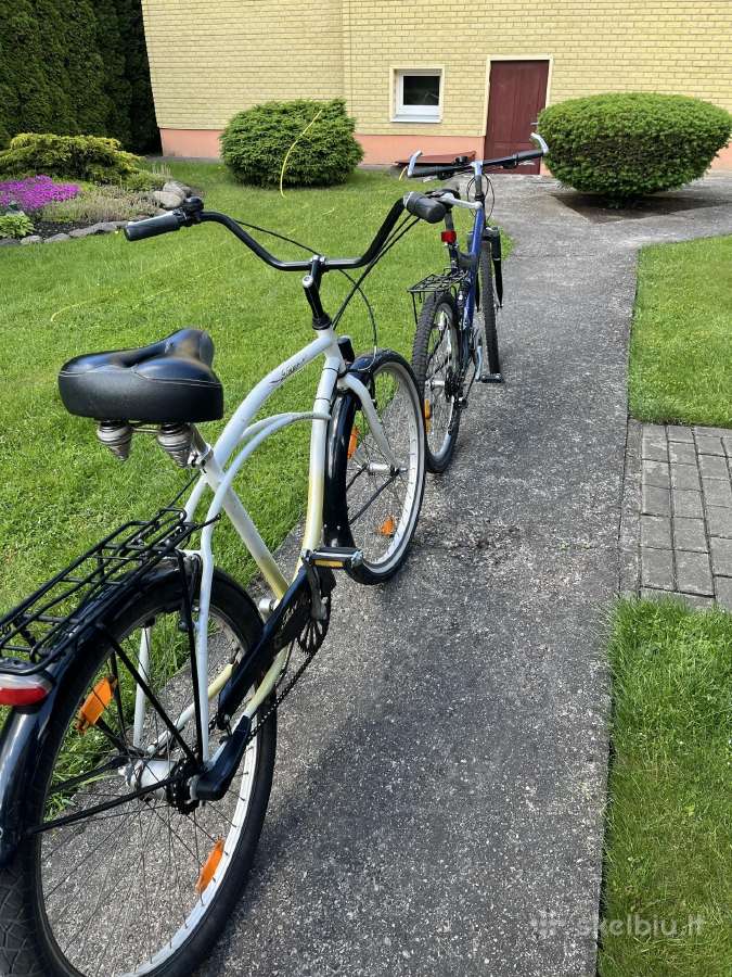 Retro ir kalnų dviratis