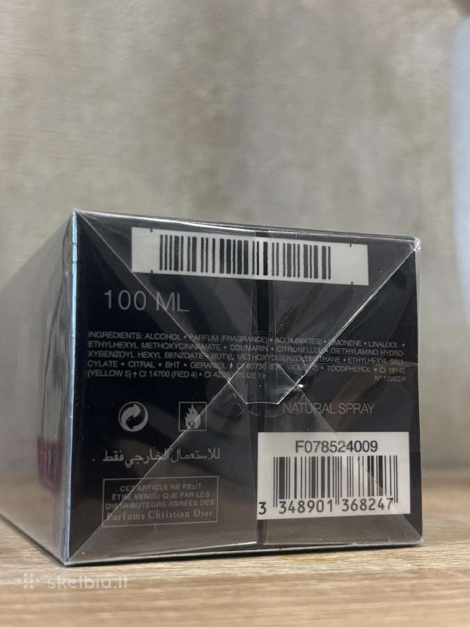 Dior Sauvage Edp 100ml - Nauji, užsandarinti - nuotraukos Nr. 3