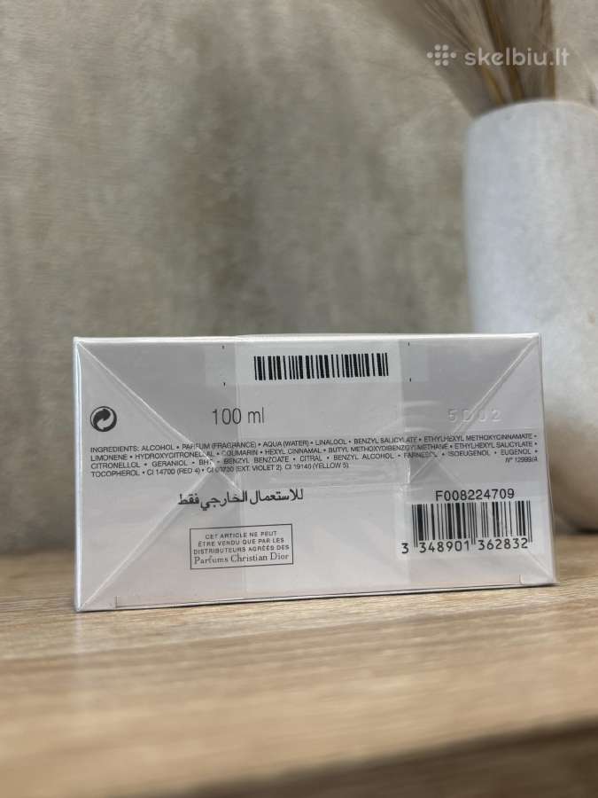 Miss Dior Edp 100ml - Nauji, užsandarinti - nuotraukos Nr. 3