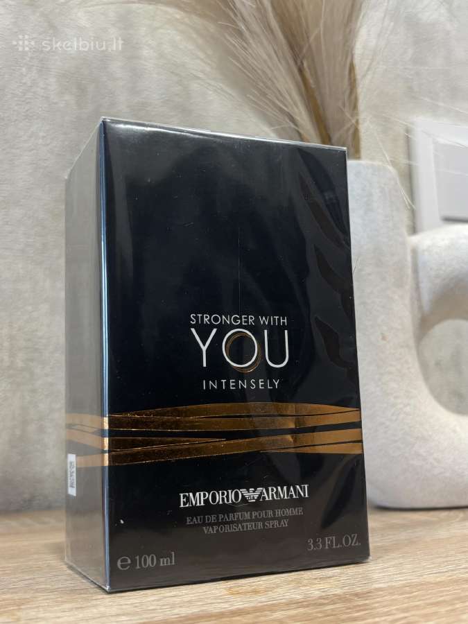 Armani Stronger With You Intensely 100ml - Nauji