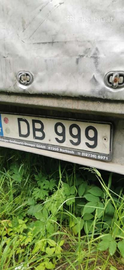 Gražus numeris Jūsų priekabai