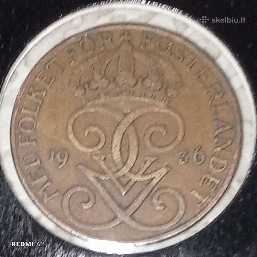 Švedija 5 erės 1936