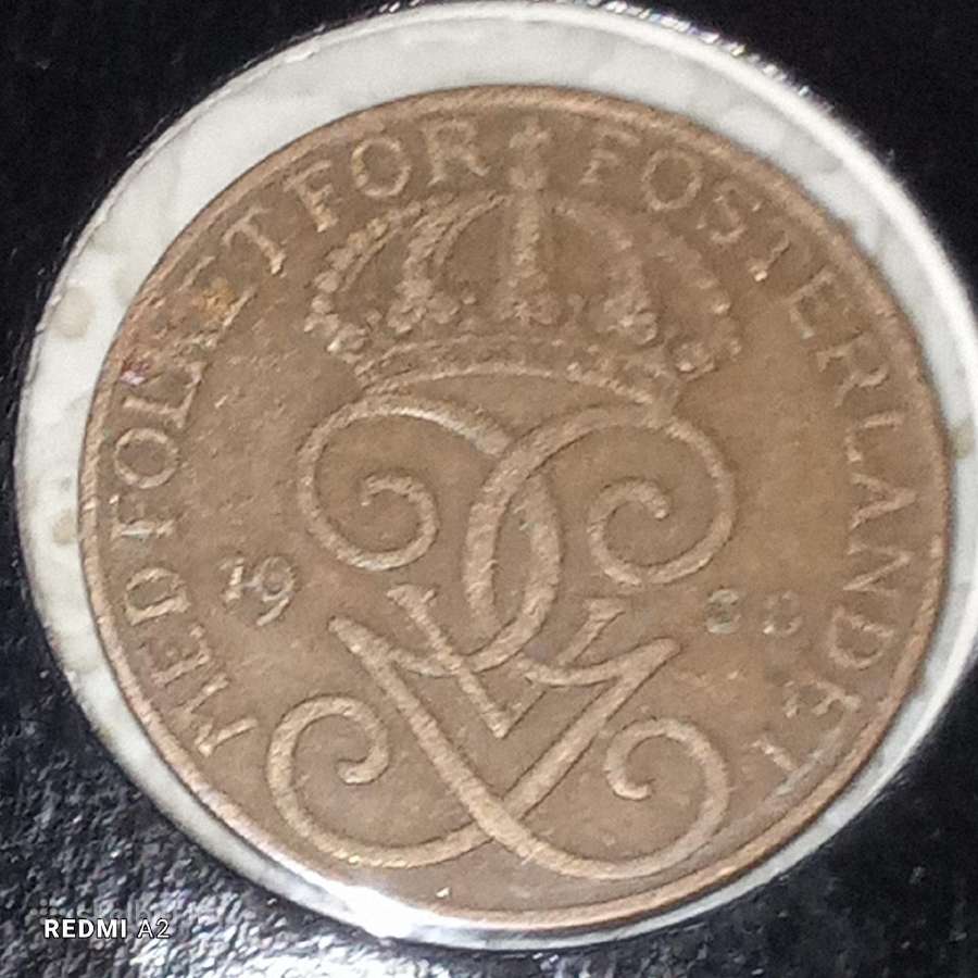 Švedija 5 erės 1937